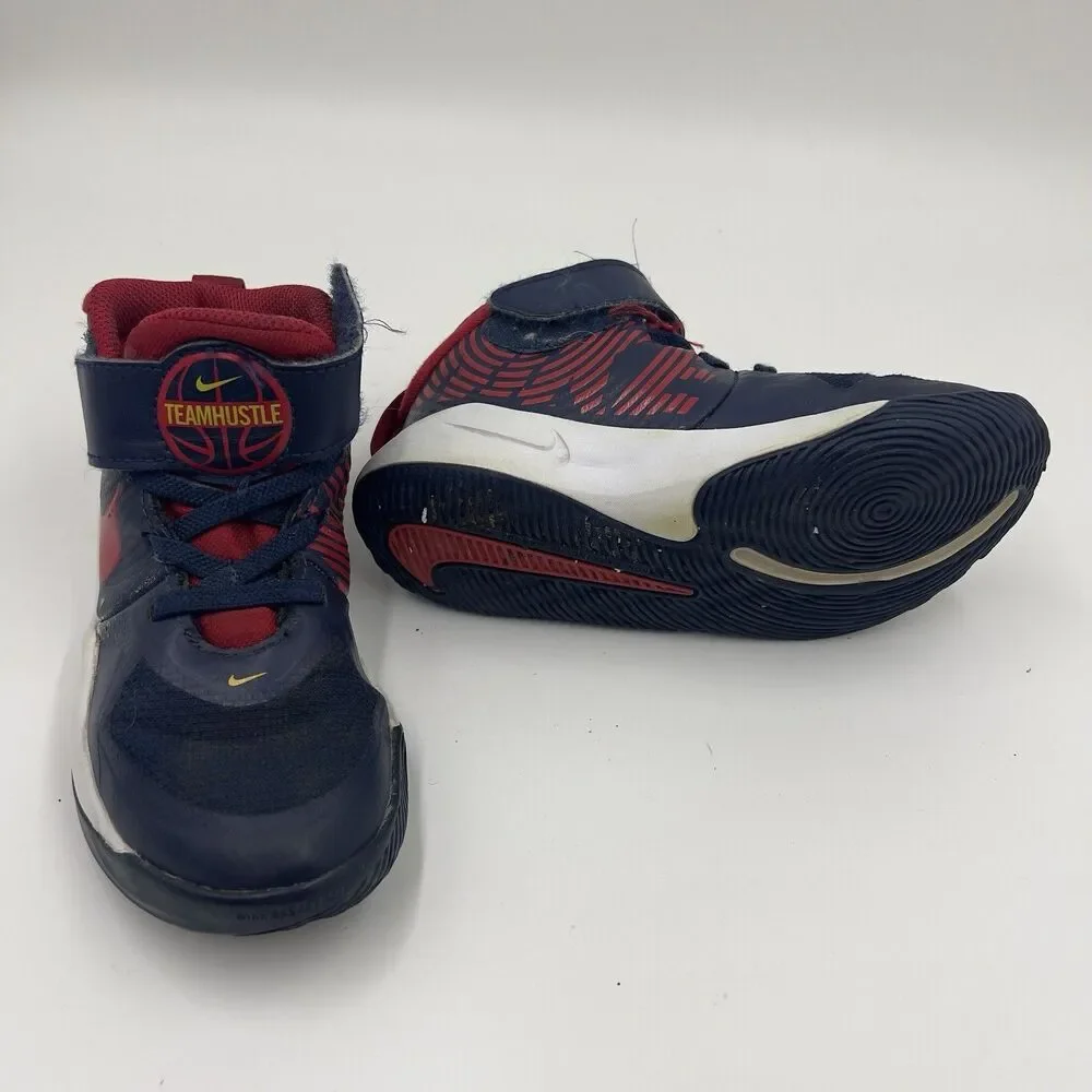 Nike Kids Team Hustle Sneakers Children's Shoes Size 11C